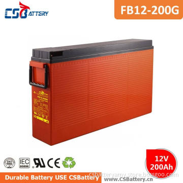 Csbattery 12V 200ah Power Storage AGM Battery for Telecom/Inverter/Forklift/Submersible-Motors/Amy